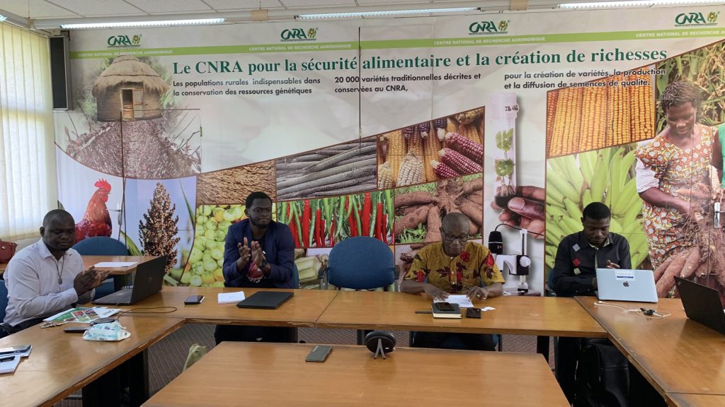 Membre de l'équipe du CNRA - Atelier de formation