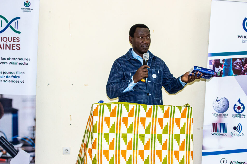 Professeur Guebo Josué - speaker de la cérémonie inaugurale des RAN23