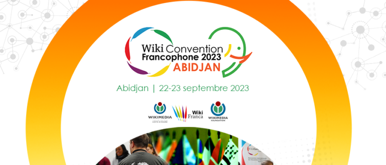 Affiche de la WikiConvention Francophone 2023