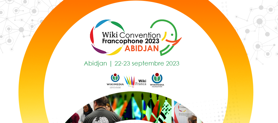 Affiche de la WikiConvention Francophone 2023