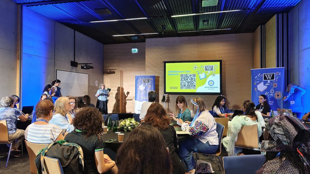 Discussion menée autour du WikiWomen Summit - Wikimania 2024