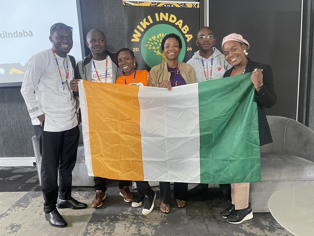 Photo de famille de la délégation Wikimedienne en Côte d'Ivoire
